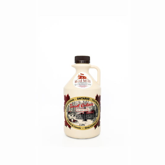 All Natural Ontario Maple Syrup Plastic Jugs
